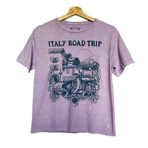 Italy Road Trip‎ NWOT Graphic Tee